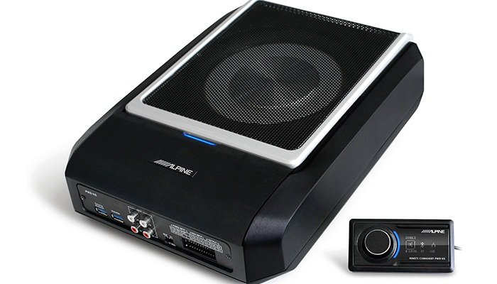 Overview of the active subwoofer Alpine PWD-X5