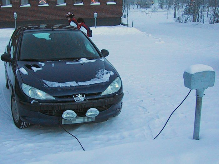 Preparing a car for winter
