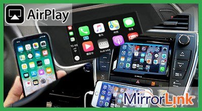 Support for AirPlay and MirrorLink