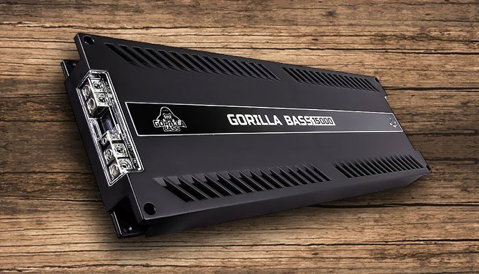 Одноканальний підсилювач звуку Kicx Gorilla Bass 15000