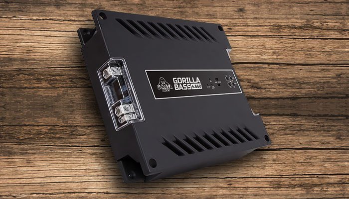 Kicx single channel audio amplifier Gorilla Bass 4660