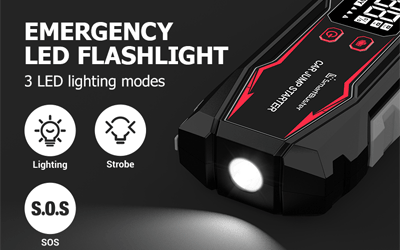 Built-in flashlight