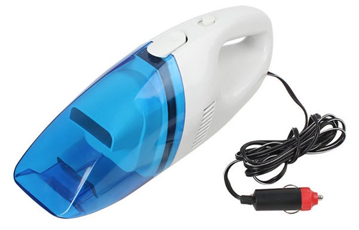 Car vacuum cleaner from the cigarette lighter
