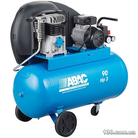 ABAC A29B 90 CM3 — belt Drive Compressor with receiver (4116024363)