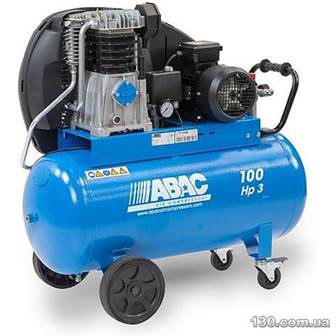 ABAC PRO A49B 100 CT3 — belt Drive Compressor with receiver (4116000232)