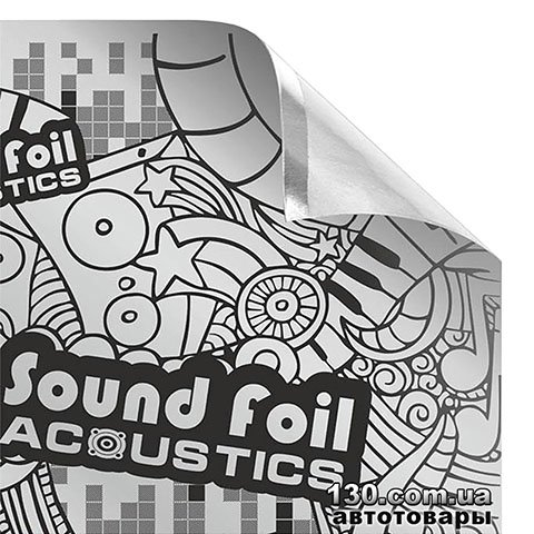 Віброізоляція ACOUSTICS SoundFoil (70 см x 50 см)