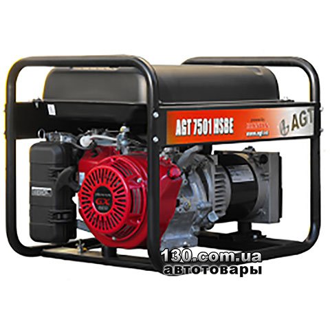 Gasoline generator AGT 7501 HSBE R26
