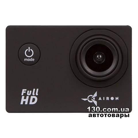 Екшн камера AIRON Simple Full HD black з дисплеєм