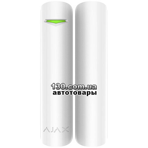 AJAX DoorProtect Plus — бездротовий датчик відкриття дверей / вікна з датчиком нахилу та удару білий