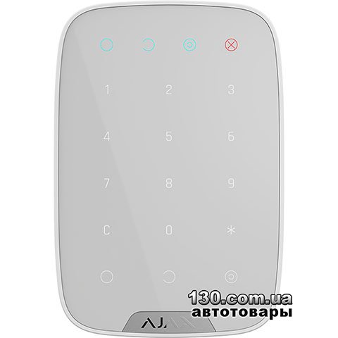 AJAX KeyPad White — wireless Touch Keyboard