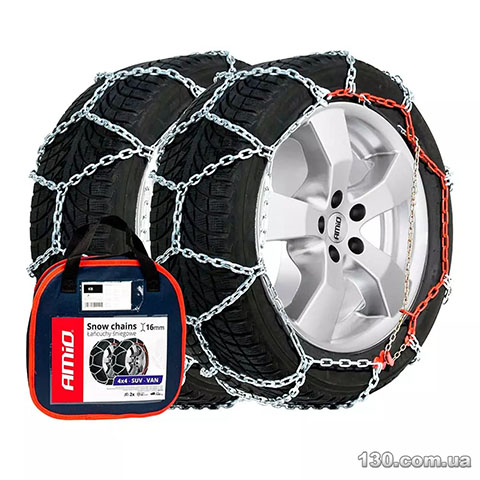 Tire chains AMiO 16 mm 4x4 KB-245 (02122)