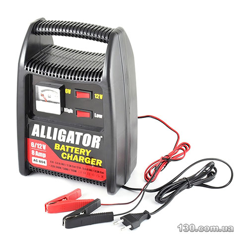 Alligator AC804 — автоматическое зарядное устройство 6 / 12 В, 8 А