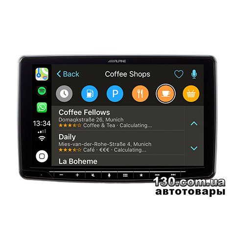 Медіа-ресівер Alpine ILX-F903D з GPS навігацією та Bluetooth