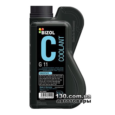 Antifreeze Bizol Coolant G11 Concentrate 1 l