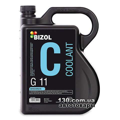Bizol Coolant G11 Concentrate — antifreeze 5 l