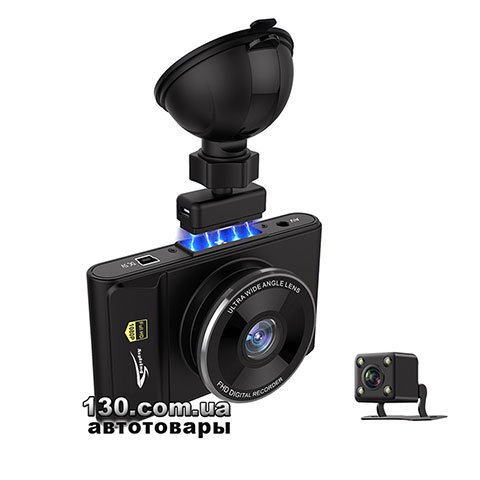 Aspiring Proof 2 Dual — автомобильный видеорегистратор с выносной камерой, магнитным креплением и дисплеем
