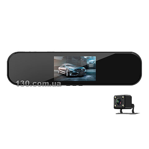 Aspiring Reflex 6 — зеркало с видеорегистратором накладное, с двумя камерами и дисплеем 4,39"