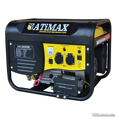 Генератор бензиновий Atimax AG3500E 230V