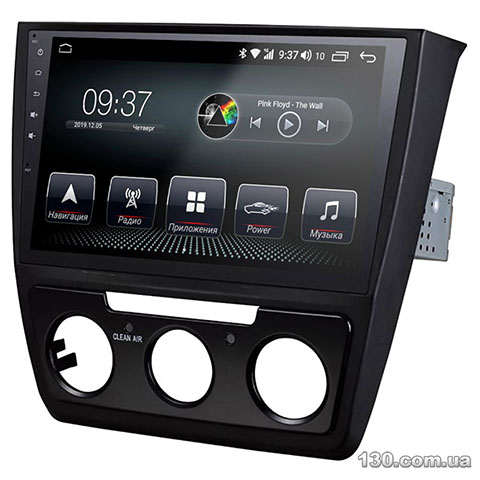 Штатна магнітола AudioSources T200-1000S на Android з GPS, Bluetooth, Wi-Fi, 4G, DSP для Skoda
