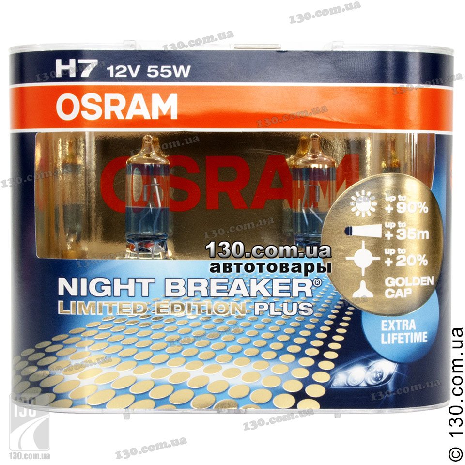 OSRAM H7 64210NBL Night Breaker Limited Edition Plus Automotive