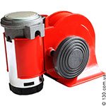 Automotive sound "snail" Elegant 100 760 Nautilus 530/680 Hz color red