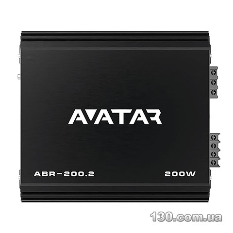 Автомобільний підсилювач звуку Avatar ABR-200.2 двоканальний
