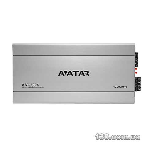 Автомобільний підсилювач звуку Avatar AST-3004 чотириканальний