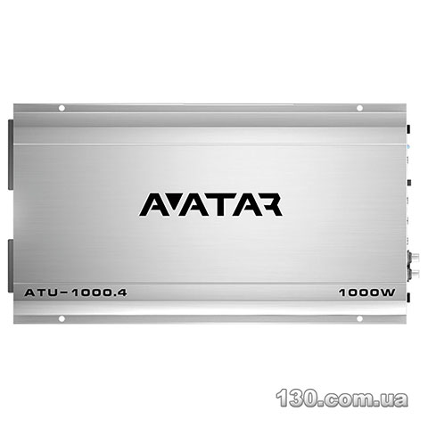 Автомобільний підсилювач звуку Avatar ATU-1000.4 чотириканальний