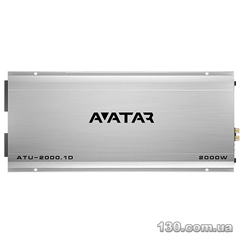 Автомобільний підсилювач звуку Avatar ATU–2000.1D одноканальний