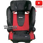 Детское автокресло Recaro Monza расцветка Bellini cherry/black + Подарок
