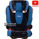 Детское автокресло Recaro Monza расцветка Microfibre black/saphir + Подарок