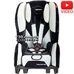 Детское автокресло Recaro Young Expert plus расцветка Microfibre black/silver + Подарок