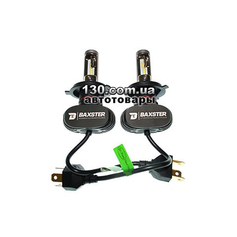 Baxster S1 H4 H/L 5000K 4000 LM — car led lamps