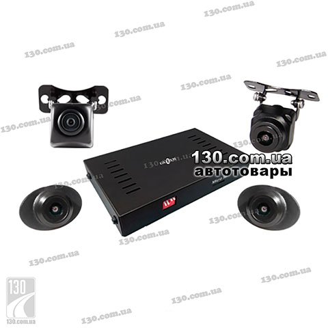 Gazer CKR4400 — система кругового огляду з функцією відеореєстратора та записом з 4-х камер