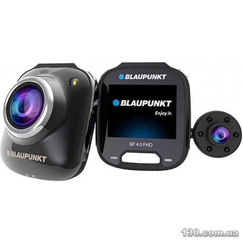 Автомобильный видеорегистратор Blaupunkt DVR BP 4.0 с двумя камерами и дисплеем (00000000883)
