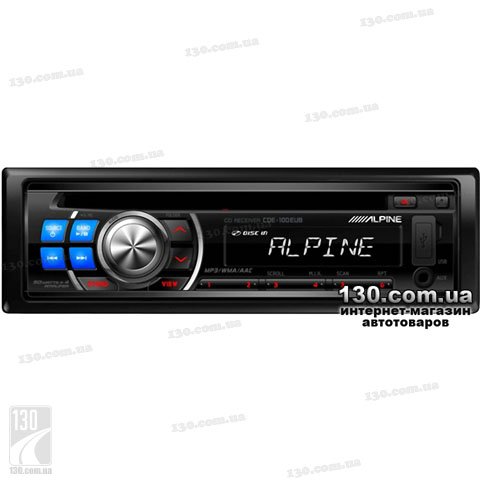 Alpine CDE-100EUB — CD/USB автомагнітола