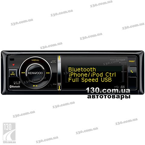 CD/USB автомагнітола Kenwood KDC-BT92SD з Bluetooth