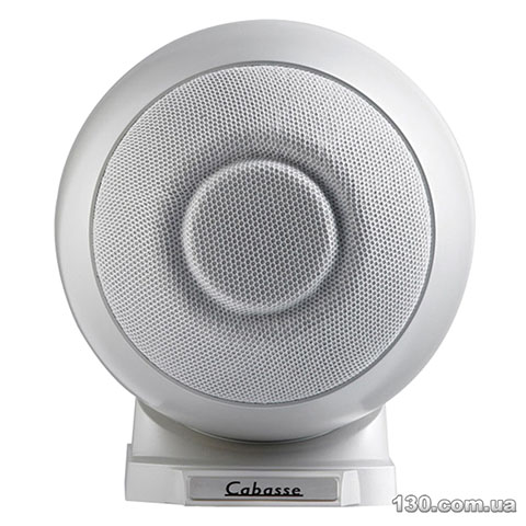Shelf speaker Cabasse IO 2 on wall/base version Glossy White