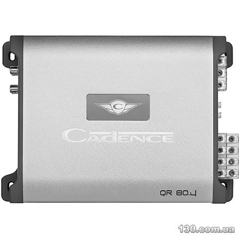 Cadence QR 80.4 — автомобильный усилитель звука четырехканальный
