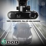Автомобильный видеорегистратор DOD GS600 с GPS логгером и акселерометром + Подарок