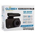 Автомобильный видеорегистратор Globex GE-301w с WiFi, GPS, WDR и дисплеем