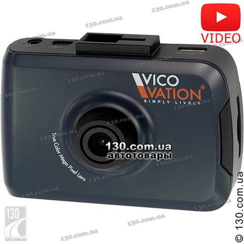 Автомобильный видеорегистратор VicoVation Vico-SF2 с дисплеем, акселерометром и функцией WDR