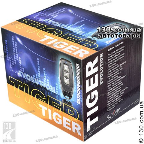 Tiger Evolution — автосигналізація з одностороннім зв’язком та сиреною