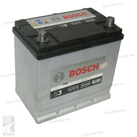 Car battery Bosch S3 545 077 030 45 Ah right “+”