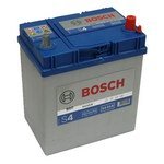 Car battery Bosch S4 Silver 540 126 033 40 Ah right “+” for Asia type cars