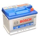 Автомобильный аккумулятор Bosch S4 Silver (0092S40040) 60 Ач «+» справа
