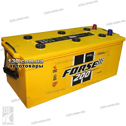 Car battery Forse 6CT-200AZ 200 Ah left “+”