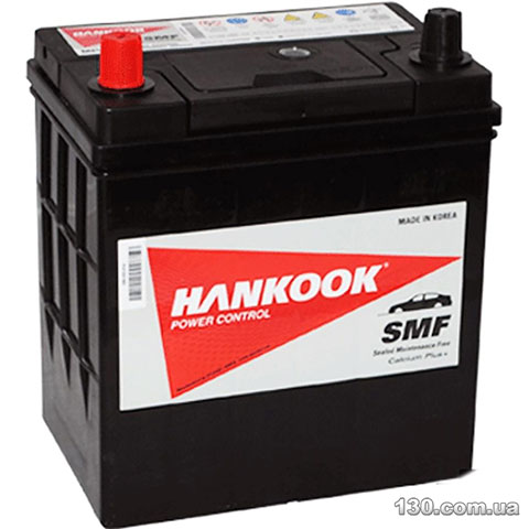 Car battery Hankook SMF 6CT 42Ah ASIA MF50B19R «+» left