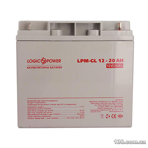 Logic Power LPM-GL 12 — автомобільний акумулятор 20 Аг для Mercedes