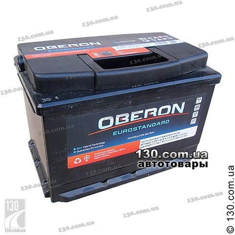 Oberon 6CT-140АЗ — автомобільний акумулятор 140 Аг «+» ліворуч